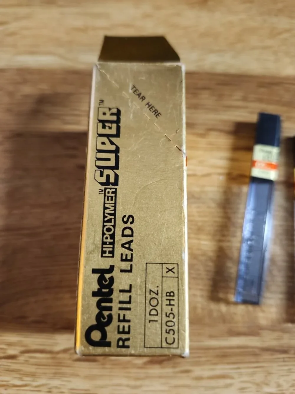 Pentel Refill Lead Vintage Lot of 16 Tubes Super Hi-Polymer .5mm HB 0.020